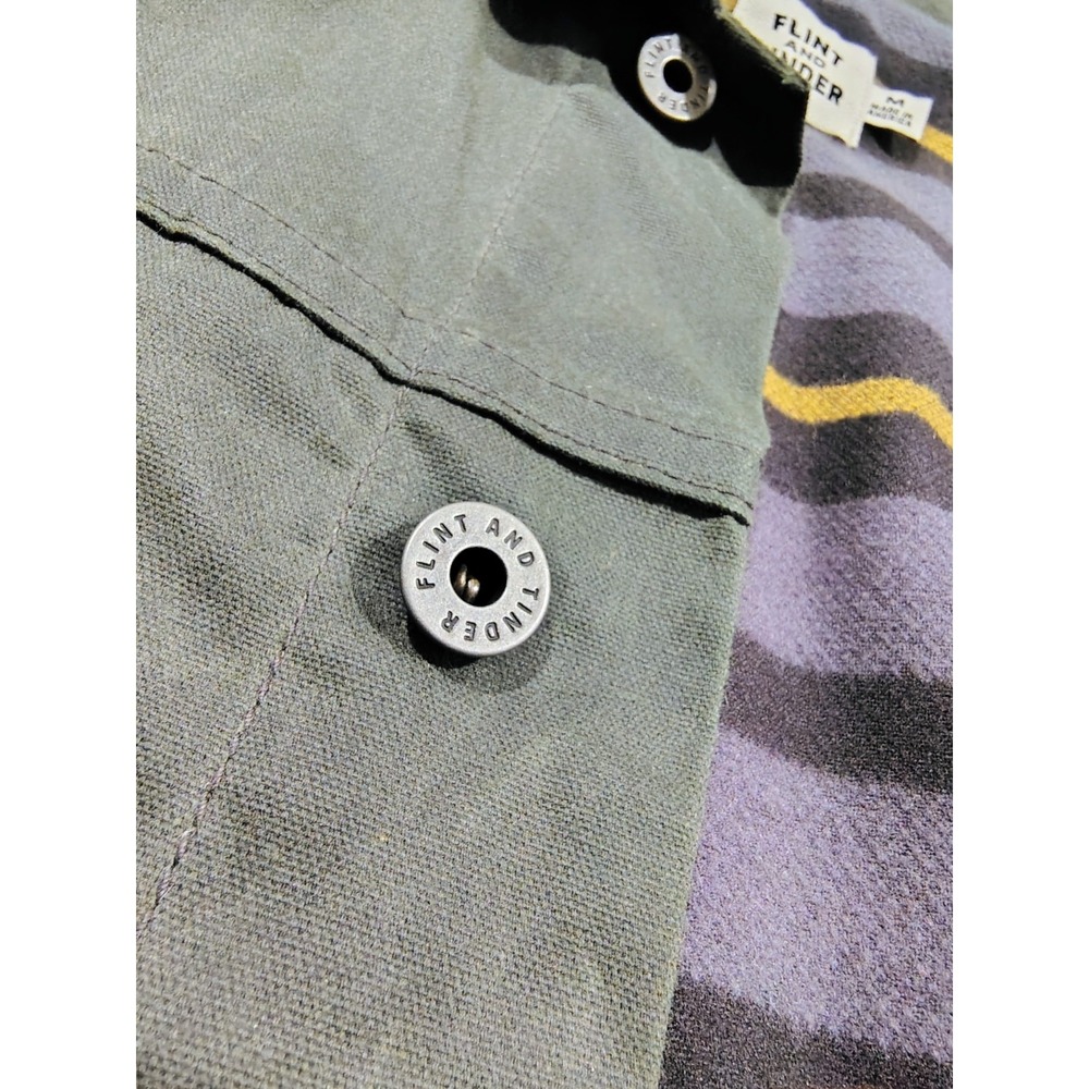 Flint and Tinder Men's Jacket Waxed Trucker Jacket Medium HBO's The Last of us - Picture 3 of 13